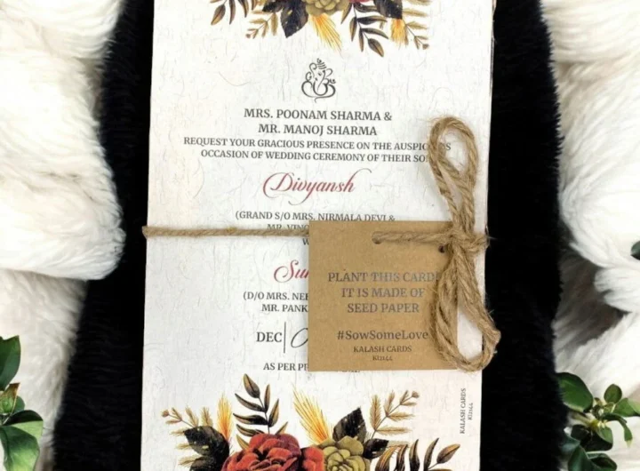 Eco-friendly card designs