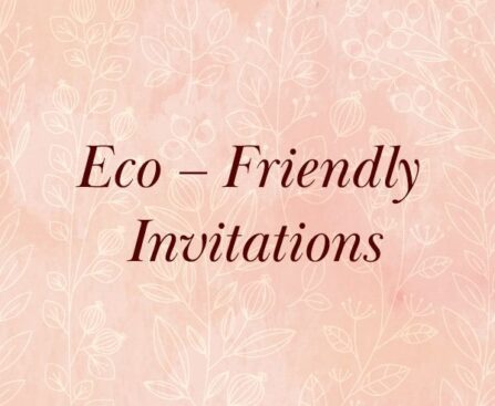 eco friendly wedding cards